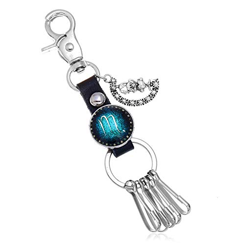 Preisvergleich Produktbild ppaphh Schlüsselbund Autoschlüsselbund Taschen-hängender Schlüsselring Handtasche Schlüsselring Modeschmuck Schlüsselbund Schlüsselbund für Geschenk 8