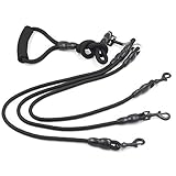 Dual Triple Dog Leash Double Dog Walking & Training Leash Detachable Pet Lead Climbing Foam Handle 1