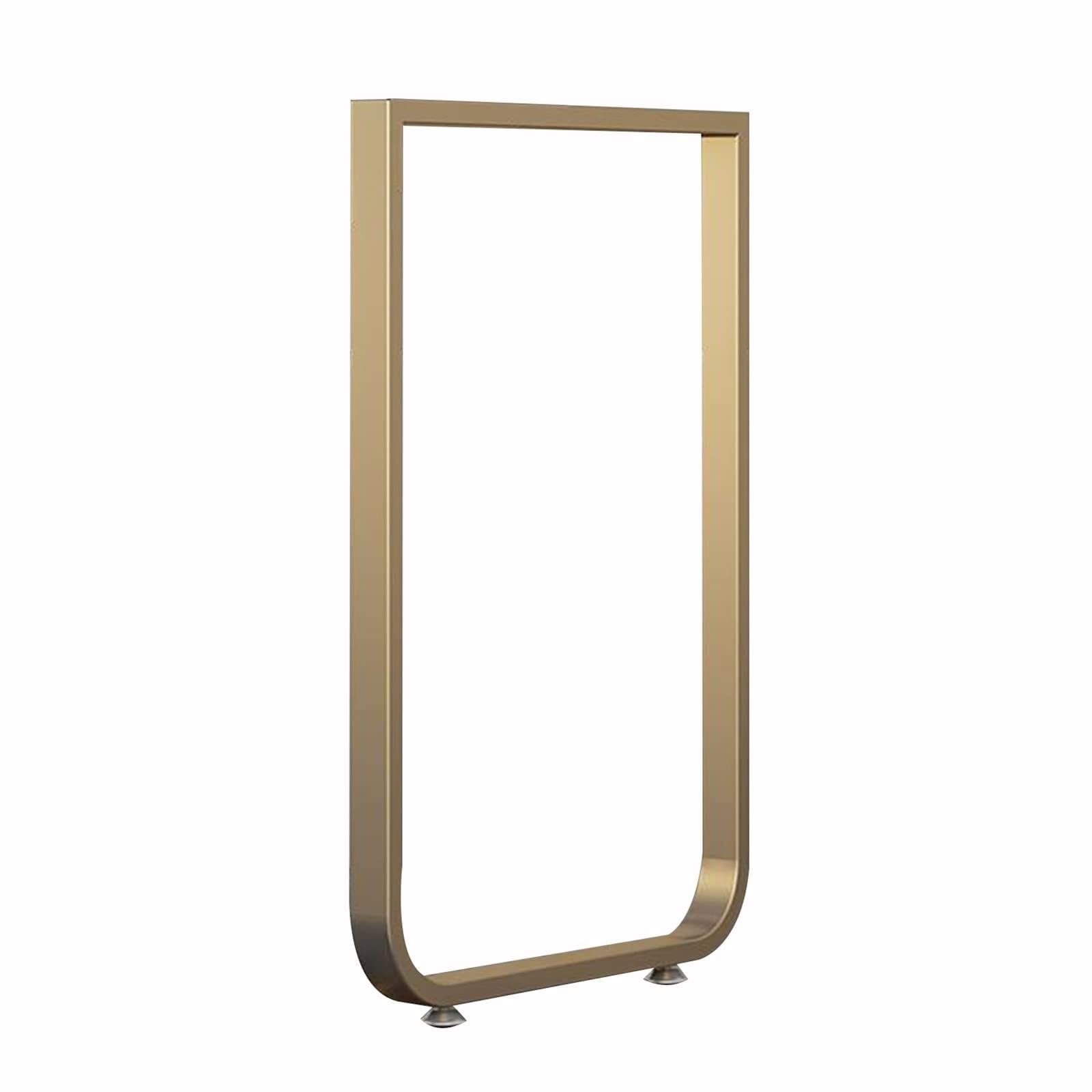 UYHBCNQD Desks Replacement Legs Furniture Legs Wrought Iron Support Legs Adjustable Furniture Foot DIY Coffee Feet Dining Tables Legs(Gold,45cm)