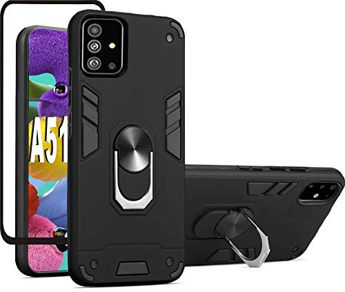 Cuoqing Cover Samsung Galaxy A51 con Pellicola