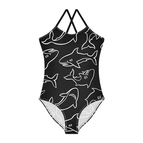 Image of Baby Girls' Swimwear Quick Dry Toddler Girls One Piece Swimsuit Bathing Suits Size 3T-10Y
