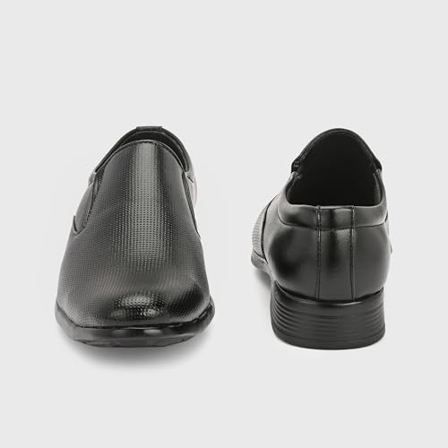 Image of Centrino Formal Shoes for Men | Lightweight Comfortable Office Shoes for Man Stylish | Cushioned Insole Lace-Up Shoes for Men | Durable TPR Sole | Trendy Classic Design Footwear for Men (8114)