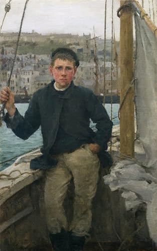 Peinture sur toile Henry Tuke pour créer une ambiance zen dans votre chambre 60x90