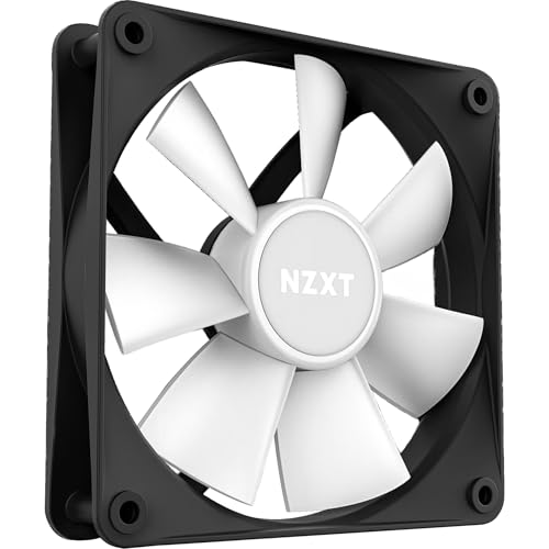 Image of NZXT F140 RGB Core - 140mm Hub-Mounted RGB Fan - 8 Individually-Addressable LEDs - Semi-Translucent Blades - High Static Pressure & Airflow - Quiet Operation - PWM Control - CAM Software - Black