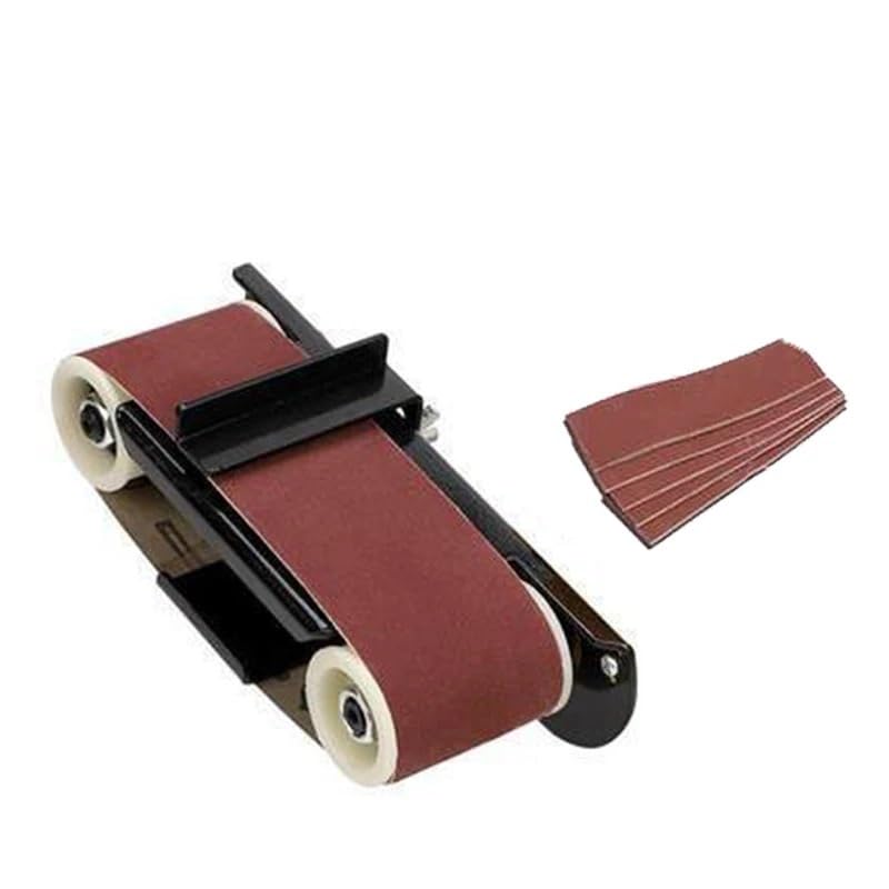Lucidatrice da Tavolo abrasiva con Testa Sinistra/Destra Rettificatrice da Tavolo for la Lavorazione del Legno in Metallo Tavolo Fai da Te Multifunzionale (Color : Right)