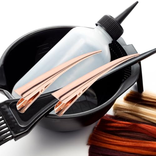 10 Pinzas de pelo de cocodrilo metálicas y antideslizantes para niñas 4