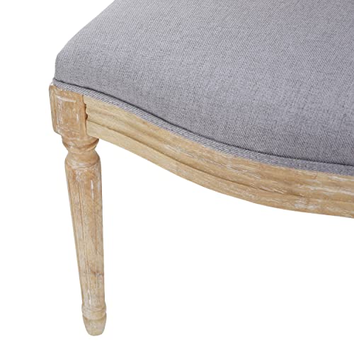 Christopher Knight Home Phinnaeus Fabric Dining Chairs, 2-Pcs Set, Light Grey #TOP7