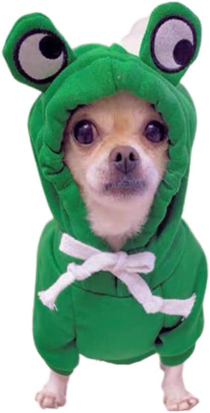HellDoler Sudadera con Capucha para Perros, Ropa de Invierno para Perros Abrigo para Perros y Gatos, Chaqueta Cálida para Mascotas Ropa para Climas Fríos para Gatos, Perros Pequeños y Medianos (Large)