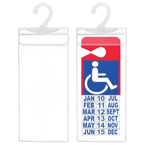 YTFRL 2 PCS Handicap Placard Holder, 11.6