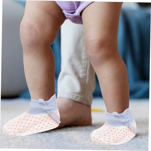 Adjustable Mittens for Newborns Soft Non Scratch Gloves for Boys Months Gentle Skin for Preventing4