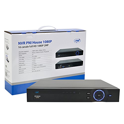 CCTV NVR Überwachungskamera Videorecorder PNI House 1080P - 16 CH Full HD 1080P 2MP