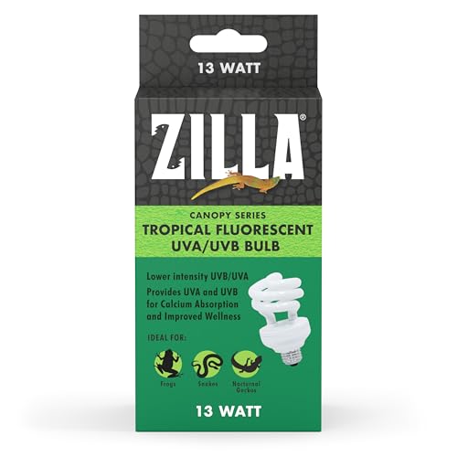 Ampoule fluorescente UVB UVA 13W Zilla à spectre complet pour la synthèse du calcium - 4