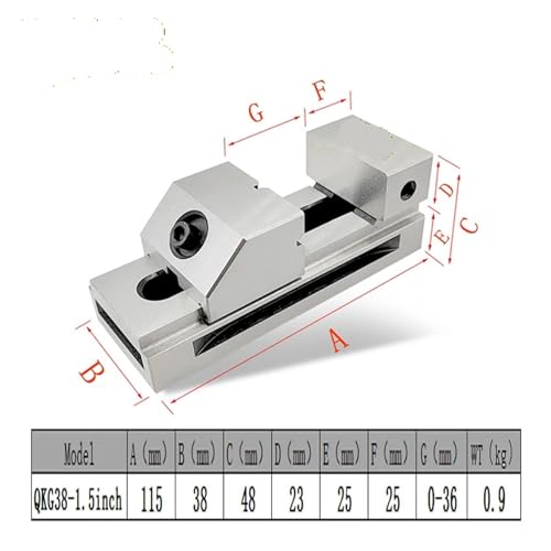 Étau CNC 1,5 pouce pour optimiser l'espace de votre atelier de précision - 3