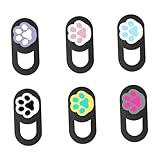 Ipetboom 6 Stück Webcam Abdeckungen Katzenkralle Design Sichtschutz Schutz für Laptop Smartphone Tablet Haftende Kameraabdeckung Privatsphäre