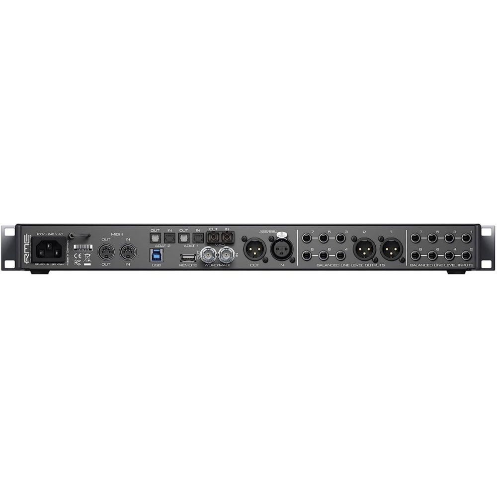 Amazon.com: RME Fireface UFX III 188-Channel Audio Interface with