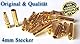 10 Paar (20 Stück) 4mm 4 mm 4.0mm 4,0mm Goldkontaktstecker Steckverbinder Goldstecker Stecker Buchse inkl. Polyolefine Schrumpfschlauch für Lipo Akku ESC von Mr.Stecker Modellbau®