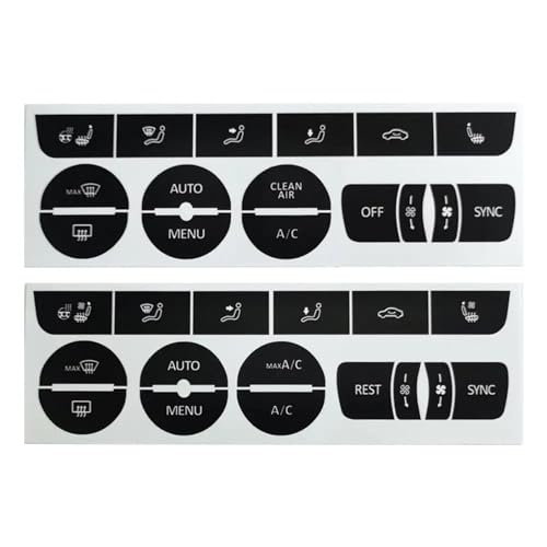 Bouton climatisation usé VW stick réparation console centrale Tiguan - 4