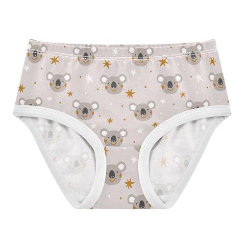 Girls' Underwear Koala Cotton Stretch Comfort Toddler Panties