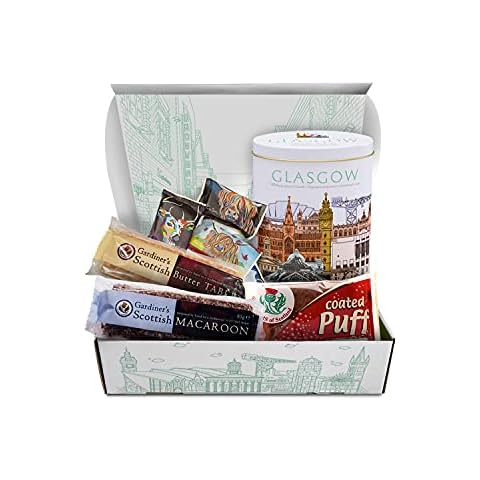 Glasgow Fudge Gift Tin with Treats Cover