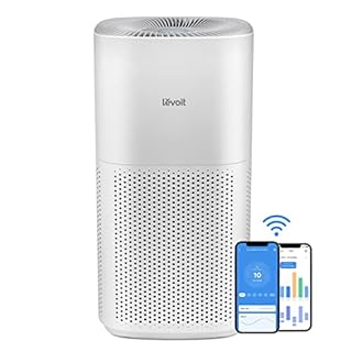 LEVOIT Air Purifiers for Home Large Room, Covers up to 3175 Sq. Ft, Smart WiFi and PM2.5 Monitor, H13 True HEPA Filter Removes 99.97% of Particles, Pet Allergies, Smoke, Dust, Auto Mode, Alexa Control (B09BJMY8HL)