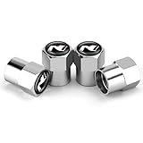 Automobil 4 StüCk Auto Ventilkappen Autoventil Kappe, FüR Hyundai EON Getz H-1 Ioniq Kona Lafesta Matrix Palisade Solaris Tuscani HB20 Wasserdicht Staubdicht SchutzzubehöR