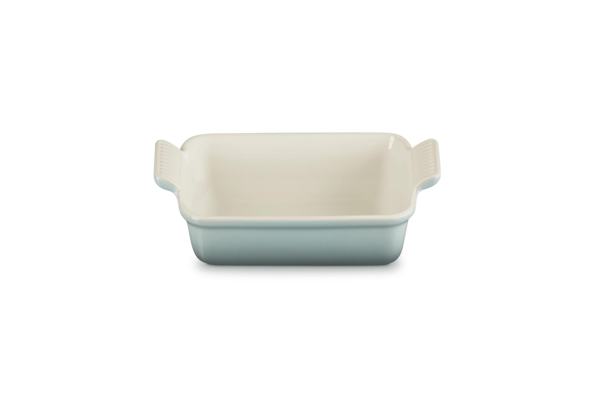 Le Creuset Heritage Rectangular Dish In Sea Salt, Stoneware, Size 19Cm
