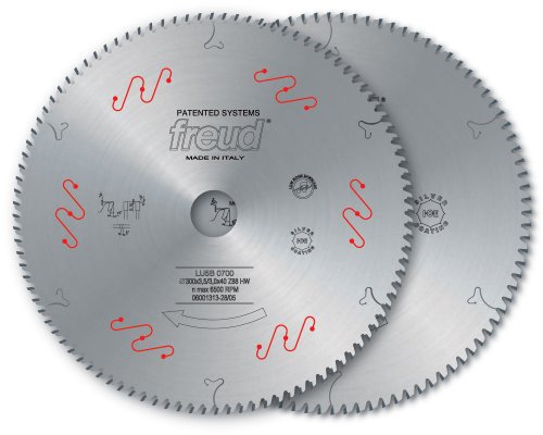 Freud LU5B3600 600mm 156 Tooth Carbide Tipped Blade for Cutting Aluminum, Non-Ferrous Metals and Polymeric Materials Freud LU5B3600 600mm 156 Tooth Carbide Tipped Blade for Cutting Aluminum, Non-Ferrous Metals and Polymeric Materials