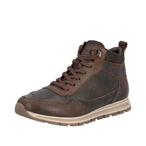 Rieker Baskets montantes B0508 pour homme, marron, 42 UE, marron, 42 EU