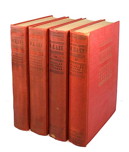 R. E. Lee: A Biography (4 Volumes) B000K7HS3U Book Cover