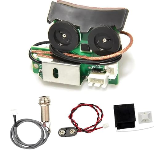 ギターピックアップシステム ネイルピックアップ DIY ギタープリアンプ EQ イコライザー VT1 クラシックウクレレ アコースティックギターに対応
