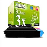 Contenu de la livraison et rendement de pages: 3x Toner Cartouche (1x Rouge avec approx. 2.800 pages, 1x Bleu avec approx. 2.800 pages, 1x Jaune avec approx. 2.800 pages), rendement de pages resposent sur A4 pages avec 5% de couverture