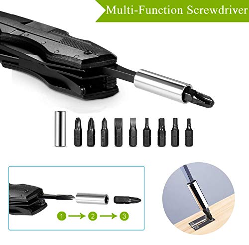 Multi-Tool 13 In 1, ORSIFOW Multi-Functional Pocket Knife with 3 Inch Large Blade, Spring Pliers, Saw, Bottle Opener, Screwdriver, Multifunctional Pocket Knife For Outdoor Camping, Fishing, Survival and More - Image 5