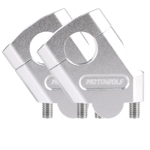 Soulager le dos en moto avec le réhausseur de guidon universel adaptateur de pince 22mm 28mm