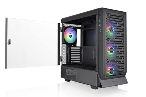 Ceres 500 TG ARGB Black | E-ATX Mid Tower Chassis |Tempered Glass