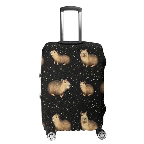 Capybara Travel Luggage Cover Suitcase Protector Baggage Covers for Men Women L4