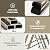 GameGem 3 Step Ladder, Aluminum Folding Step Stool with Anti-Slip Sturdy and Wide Pedal, Lightweight Portable Stepladder for Home and Kitchen Use Space Saving, 330 lbs, Champagne Gold