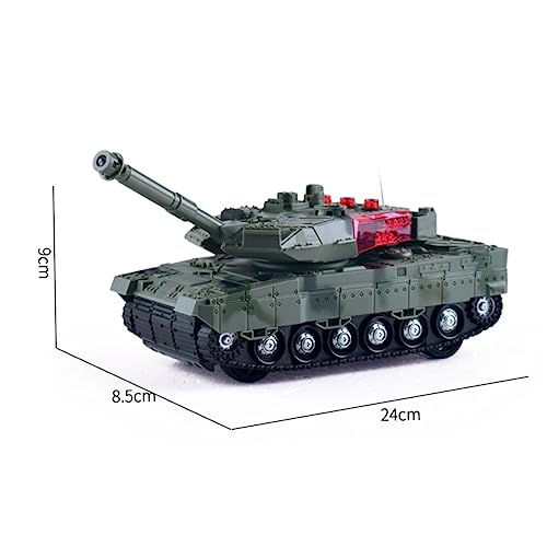Abaodam 3 Pecas brinquedo carro motor de artilharia vagão tanque controle remoto Modelo filho