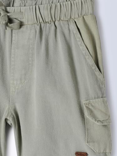 Image of Milou Girls 100% Cotton Stripes Allover Print Biowash Shorts | Soft & Breathable, Safe Dyes, Label-Free Comfort