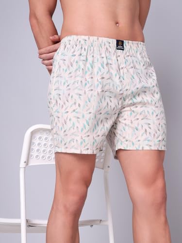 Image of Urban Scottish Men's Boxer Pants 100% Cotton Material with A Stylish Print Soft and Stretchy Elastic Waist Band Dynamic Movement and Hardwearing Stitching Breathable with A Gentle Snug Fit