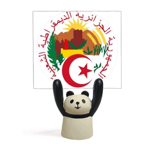 Porte-emblème national algérien le cadeau idéal en motif panda mignon