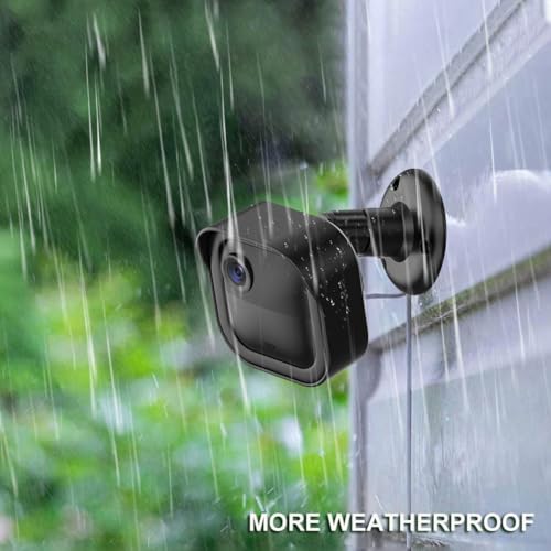 Blink XT2 Camera Mounts, 360° Adjustable Mount and Weather Proof Housing with Blink Sync Module Outlet Mount for Blink XT2 XT Indoor Outdoor Home Security Camera System (Black, 5 Pack)