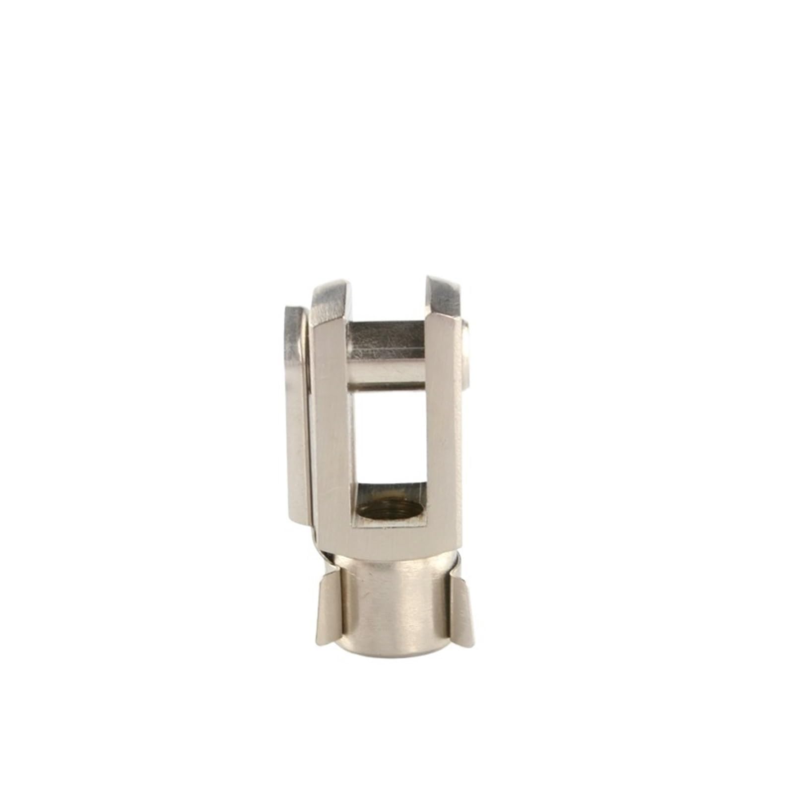plumbify store Pneumatikzylinder Y-Gelenk-Luftzylinderteile Stahl-Anschlussfläche, vernickelter Steckverbinder ISO6431, ISO6432, ISO5552(YCK-M20 X 1.5)