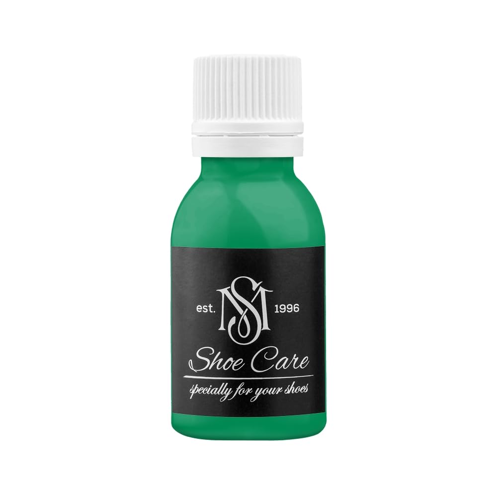 Uniwersalna farba do skóry - NCS S 2565-G Głęboka Zieleń Jodły - Mocno kryjąca farba do renowacji obuwia, toreb i sneakersów marki MAVI STEP - 100 ml / 3.40 fl oz