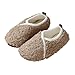 Khaki Men Bag with Thick Sole Socks Floor Socks Mop Fashionable Casual Winter Adult Home