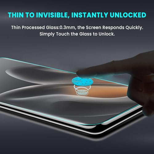 Image of FIRST MART Military-Grade UV Tempered Glass For Motorola Edge 70 Fusion (6.78 Inch) With Edge To Edge Full Screen Coverage | Case Friendly, 9H Hardness, HD-Clearity | Crystal Clear, Pack of 2