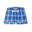 Royal/Silver Plaid