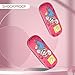 PERFECTSIGHT Hard Shell Eyeglasses Case, Kawaii Protective Glasses Case for Kids, Cute Eyeglass Case for Women Men Girls (Red-M)