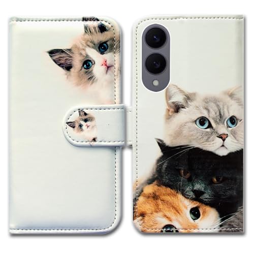 Housse Galaxy S25 Edge avec béquille et rabat cuir antichoc