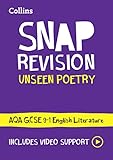 AQA Unseen Poetry Anthology Revision Guide: Ideal for home learning, 2022 and 2023 exams