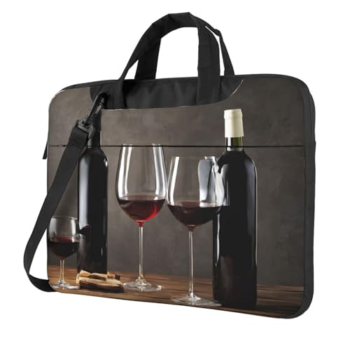 Sac à bandoulière PC bordeaux fin résistant aux chocs